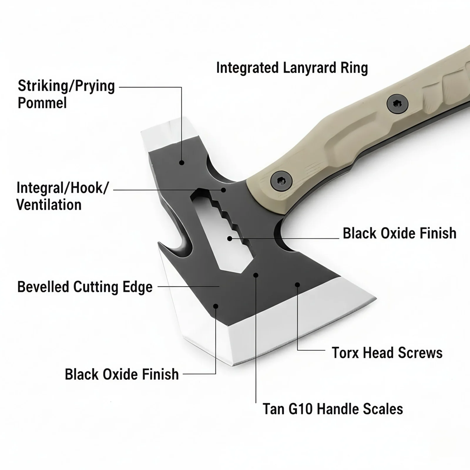 Camping Survival Axe 002