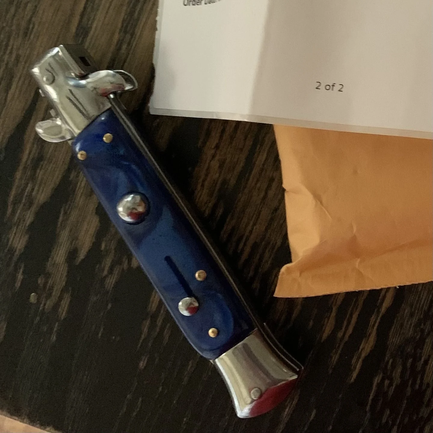 Italian Stiletto Switchblade Image Review 106