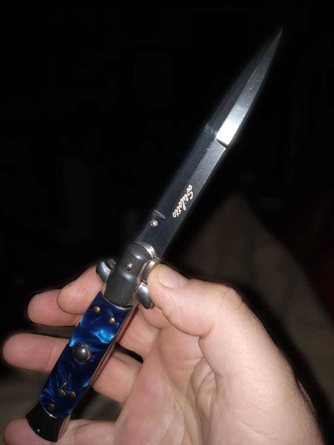 Italian Stiletto Switchblade Image Review 13