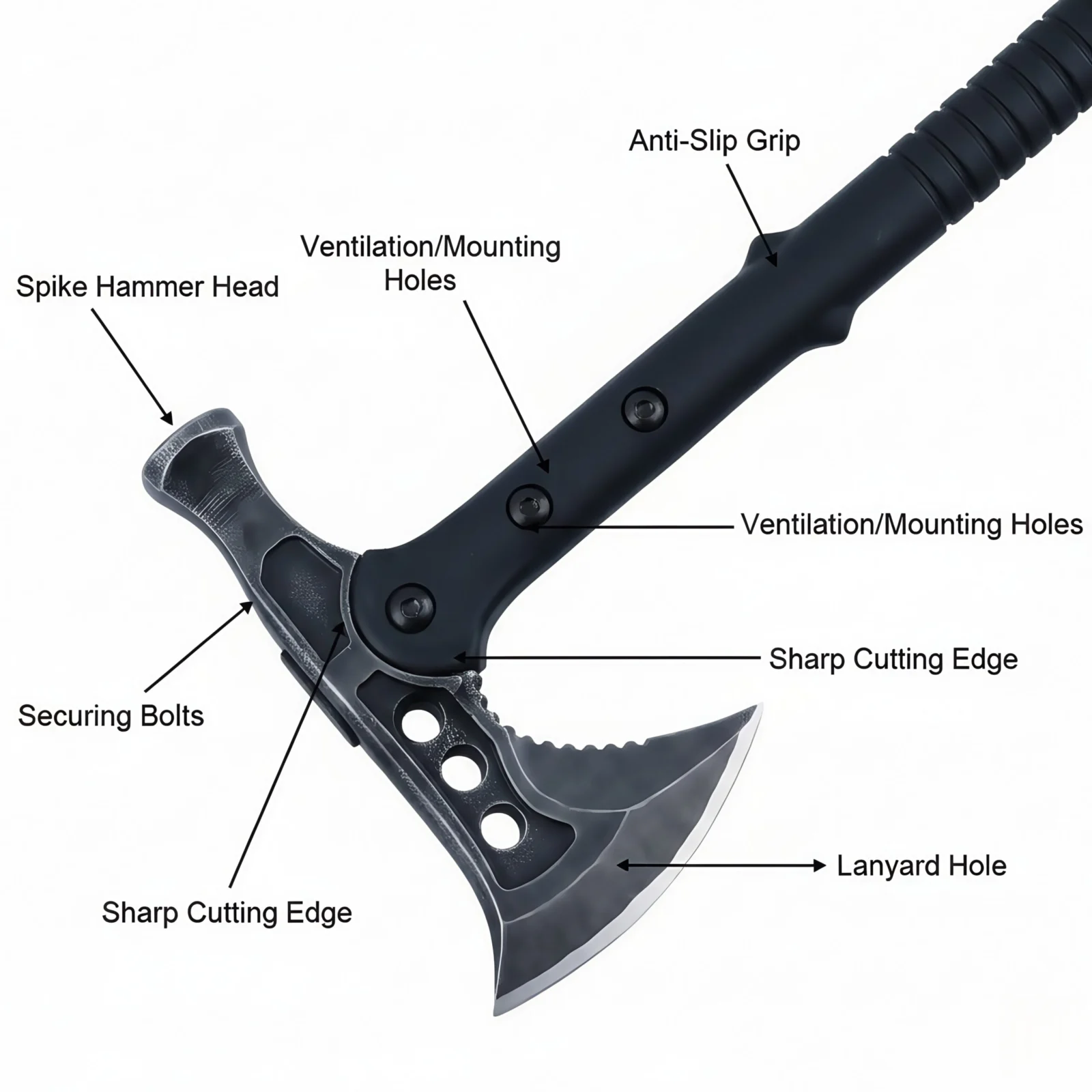 Stainless Steel Multi Tool Axe 002 Stainless Steel Multi Tool Axe 002